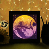 Mermaid 9 - Paper Cutting Light Box - LightBoxGoodman - LightboxGoodman