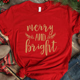 Merry and Bright - Cricut File - Svg, Png, Dxf, Eps - LightBoxGoodMan - LightboxGoodman