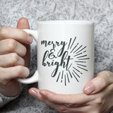 Merry and Bright - Cricut File - Svg, Png, Dxf, Eps - LightBoxGoodMan - LightboxGoodman