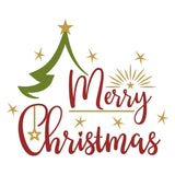 Merry Christmas 5 - Cricut File - Svg, Png, Dxf, Eps - LightBoxGoodMan