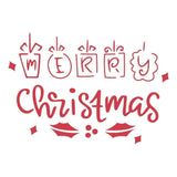 Merry Christmas Card - Cricut File - Svg, Png, Dxf, Eps - LightBoxGoodMan