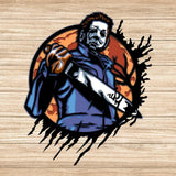 Michael Myers - Paper 3D Layered File - Cricut File - 20x21cm - LightBoxGoodMan - LightboxGoodman