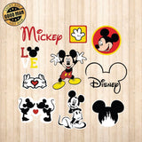 Mickey 2 - Cricut File - Svg, Png, Dxf, Eps - LightBoxGoodMan - LightboxGoodman