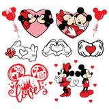 Mickey Love - Cricut File - Svg, Png, Dxf, Eps - LightBoxGoodMan