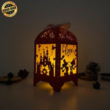 Mickey - Paper Cut Lantern File - Cricut File - 10,5x20,6cm - LightBoxGoodMan - LightboxGoodman