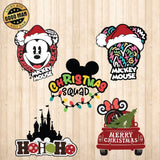 Mickey Xmas 2 - Cricut File - Svg, Png, Dxf, Eps - LightBoxGoodMan - LightboxGoodman