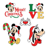 Mickey Xmas - Cricut File - Svg, Png, Dxf, Eps - LightBoxGoodMan - LightboxGoodman