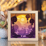 Mid Autumn Festival – Paper Cut Light Box File - Cricut File - 20x20cm - LightBoxGoodMan