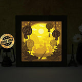 Mid Autumn Festival – Paper Cut Light Box File - Cricut File - 20x20cm - LightBoxGoodMan - LightboxGoodman