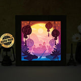 Mid Autumn Festival – Paper Cut Light Box File - Cricut File - 20x20cm - LightBoxGoodMan - LightboxGoodman