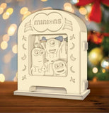 Minions 1 - Pop-up Light Box File - Cricut File - LightBoxGoodMan - LightboxGoodman