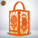 Minions - Paper Cut Lantern File - Cricut File - 10x16cm - LightBoxGoodMan - LightboxGoodman