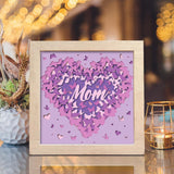 Mom 2 – Paper Cut Light Box File - Cricut File - 8x8 inches - LightBoxGoodMan - LightboxGoodman