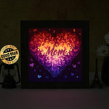 Mom 2 – Paper Cut Light Box File - Cricut File - 8x8 inches - LightBoxGoodMan - LightboxGoodman