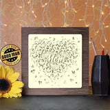 Mom 2 - Paper Cutting Light Box - LightBoxGoodman - LightboxGoodman