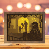 Mom 3 - Paper Cutting Light Box - LightBoxGoodman