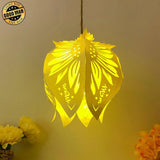 Mom - 3D Bell Flower Lantern File - Cricut File - LightBoxGoodMan - LightboxGoodman