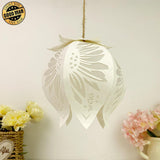 Mom - 3D Bell Flower Lantern File - Cricut File - LightBoxGoodMan - LightboxGoodman