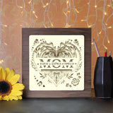 Mom 4 - Paper Cutting Light Box - LightBoxGoodman - LightboxGoodman