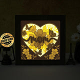 Mom – Paper Cut Light Box File - Cricut File - 8x8 inches - LightBoxGoodMan - LightboxGoodman