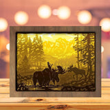 Moose - Paper Cutting Light Box - LightBoxGoodman