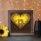 Mother And Daughter - Paper Cutting Light Box - LightBoxGoodman - LightboxGoodman