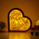 Mother Day 2 - Heart Papercut Lightbox File - 6,2x6,4" - Cricut File - LightBoxGoodMan - LightboxGoodman