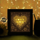 Mother Day 4 - Paper Cutting Light Box - LightBoxGoodman - LightboxGoodman