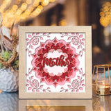 Mother Mandala – Paper Cut Light Box File - Cricut File - 8x8 Inches - LightBoxGoodMan - LightboxGoodman