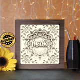 Mother Mandala - Paper Cutting Light Box - LightBoxGoodman - LightboxGoodman