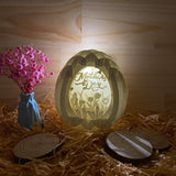 Mother's Day 1 - Easter Egg 3D Pop-up File - Cricut File - 5.8x4.8" - LightBoxGoodMan - LightboxGoodman