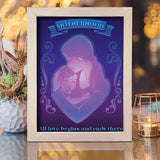 Motherhood – Paper Cut Light Box File - Cricut File - 8x10 Inches - LightBoxGoodMan