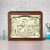 Motor Harley Davidson Cycles – Paper Cut Light Box File - Cricut File - 20x26cm - LightBoxGoodMan - LightboxGoodman