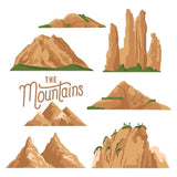 Mountain Bundle - Cricut File - Svg, Png, Dxf, Eps - LightBoxGoodMan