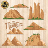 Mountain Bundle - Cricut File - Svg, Png, Dxf, Eps - LightBoxGoodMan - LightboxGoodman