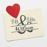 Mr&Mrs - Cricut File - Svg, Png, Dxf, Eps - LightBoxGoodMan - LightboxGoodman