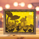 Mushroom - Paper Cutting Light Box - LightBoxGoodman - LightboxGoodman