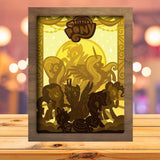 My Little Pony - Paper Cutting Light Box - LightBoxGoodman - LightboxGoodman