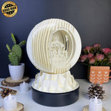 Nativity - 3D Pop-up Light Box Globe File - Cricut File - LightBoxGoodMan - LightboxGoodman