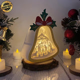 Nativity - Bell Lantern File - Cricut File - LightBoxGoodMan - LightboxGoodman