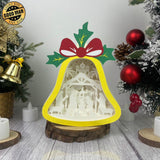 Nativity - Bell Lantern File - Cricut File - LightBoxGoodMan - LightboxGoodman