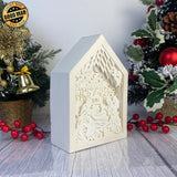 Nativity - Paper Cut House Light Box File - Cricut File - 13x19 Inches - LightBoxGoodMan - LightboxGoodman