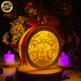 Nativity Scene 1 - 3D Ornament Lantern File - Cricut File - LightBoxGoodMan - LightboxGoodman