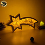 Nativity Scene 1 - Paper Cut Star Light Box File - Cricut File - 28x13.7cm - LightBoxGoodMan - LightboxGoodman