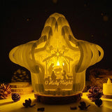 Nativity Scene - 3D Pop-up Light Box Star File - Cricut File - LightBoxGoodMan - LightboxGoodman