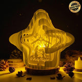 Nativity Scene - 3D Pop-up Light Box Star File - Cricut File - LightBoxGoodMan - LightboxGoodman