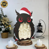 Nativity Scene - Paper Cut Owl Light Box File - Cricut File - 25x20 cm - LightBoxGoodMan - LightboxGoodman