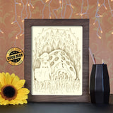 Nausicaa Valley of The Wind - Paper Cutting Light Box - LightBoxGoodman - LightboxGoodman