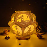 Nautical Icon - Pentagon 3D Lantern File - Cricut File - LightBoxGoodMan