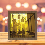 New York 1 - Paper Cutting Light Box - LightBoxGoodman